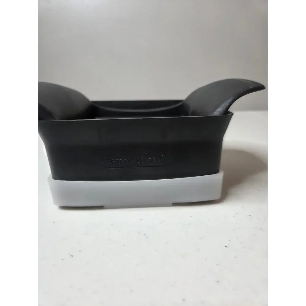 Pampered Chef Quick Slice 3pc Set #1181 Fruit Vegetable Slicer w/ Cover